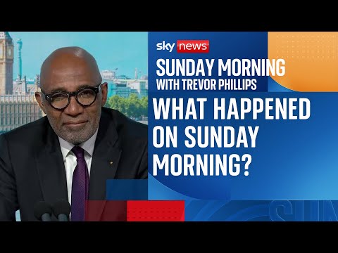 What happened on Sunday Morning with Trevor Phillips?