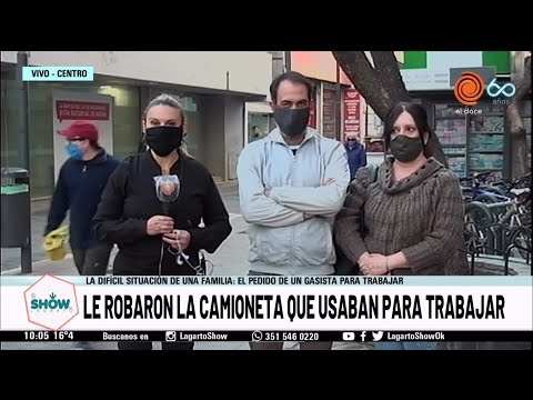 Le robaron la camioneta que usaba para trabajar