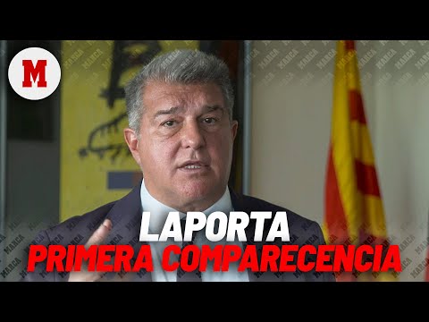 Joan Laporta habla por primera vez desde la destitución de Xavi Hernández I Comparecencia Completa