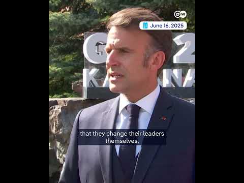Macron warns that aiming to overthrow Tehran's clerical state would be a "strategic error."⁣⁣