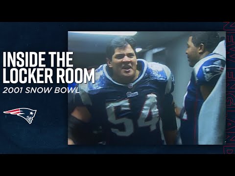 Snow Bowl Locker Room Celebration | Patriots Throwback video clip