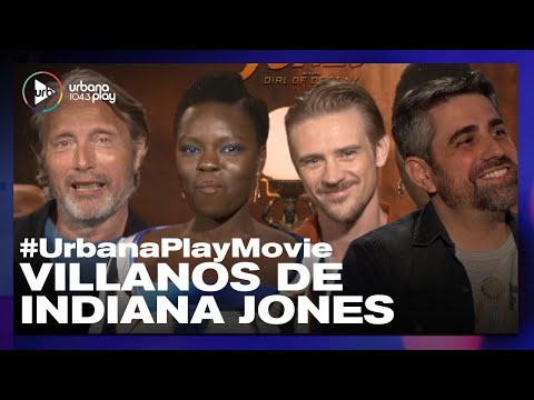 Mads Mikkelsen, Shaunette Wilson y Boyd Holdbrook, villanos de Indiana Jones | #UrbanaPlayMovie