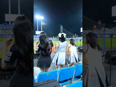 🧱⚡️ 한화 비주얼 깡패 3대장 떴다!! 2 🪞🏆 이호은X하지원X우수한 치어리더 아웃송 직캠 fancam