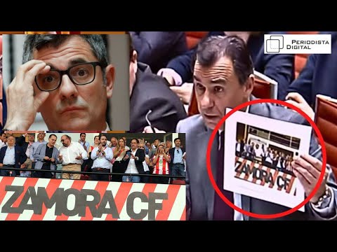 Bolaños se descompone cuando le sacan por sorpresa la 'foto del delito', que el PSOE tarta de borrar