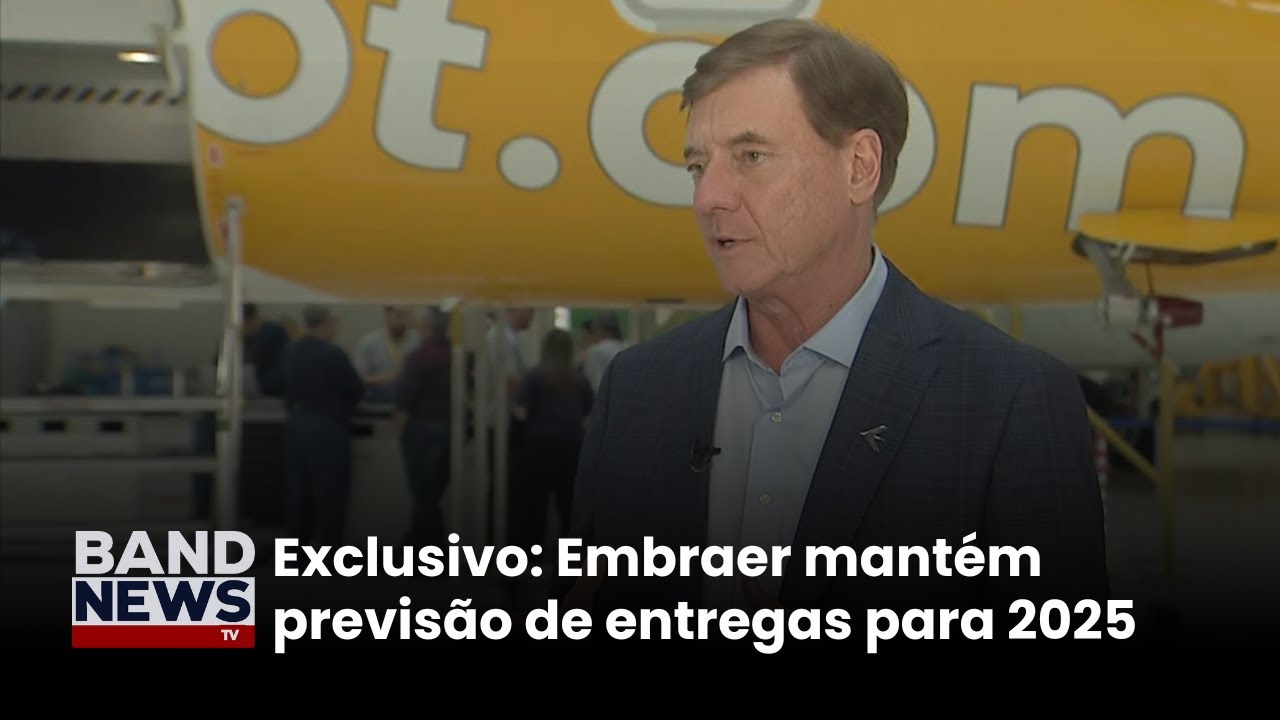 Presidente da Embraer vê boas chances de eliminar tarifas dos EUA sobre o setor | BandNews TV