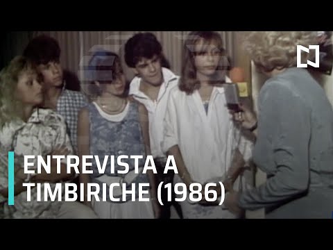 Entrevista a Timbiriche en su regreso de Argentina en 1986 #JoyasDeTV - Expreso de la Mañana