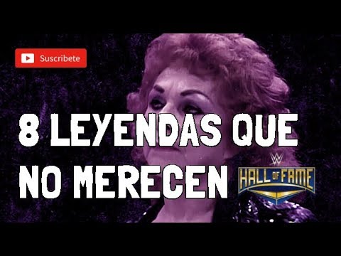 8 LEYENDAS DE WWE QUE NO MERECEN ESTAR EN EL SALÓN DE LA FAMA