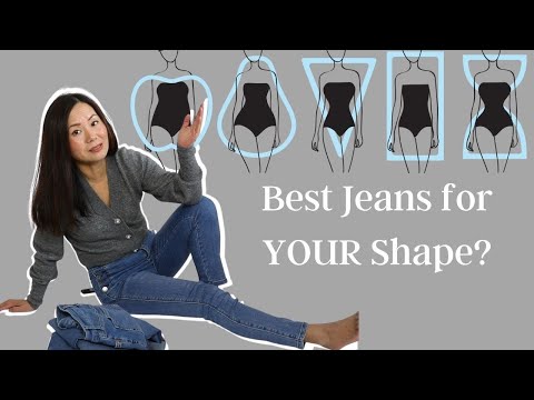 Video: The right and WRONG jeans fit for YOUR shape (straight, flare, boyfriend, or... skinny?)