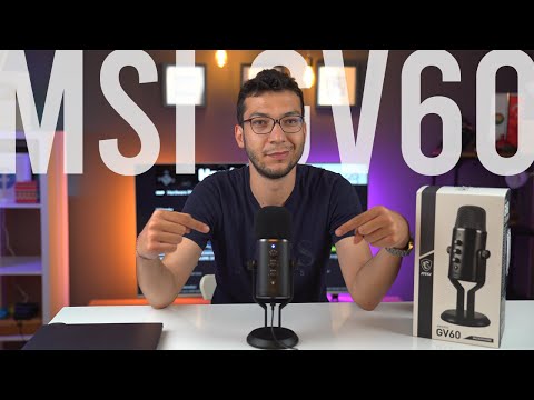 TERTEMİZ YAYINCI MİKROFONU! | MSI IMMERSE GV60 incelemesi