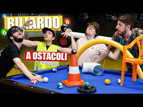 BILIARDO A OSTACOLI 🎱