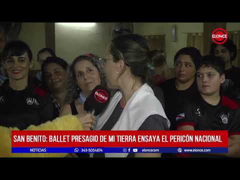 San Benito: Ballet Presagio de mi Tierra ensaya el Pericón Nacional