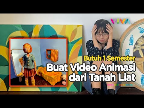 Habiskan 1 Semester, Mahasiswi ITB Bikin Animasi Tanah Liat Pakai Video Claymation