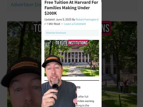 The College Investor | Harvard Makes Tuition Free For Families Earning Less Than $200k