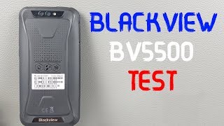 Vido-test sur Blackview BV5500