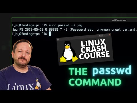 Linux Crash Course Series - Using the passwd Command