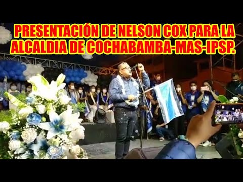 PRESENTACIÓN DEL CANDIDATO A LA GOBERNACIÓN Y ALCALDIA POR COCHABAMBA DEL MAS-IPSP...