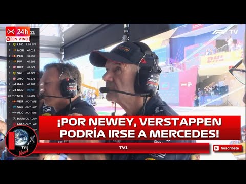 Movimiento crítico de Adrian Newey que podría desencadenar el cambio de Max Verstappen a Mercedes