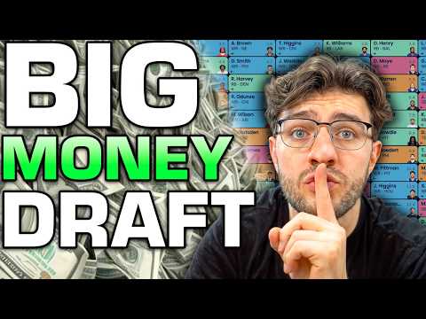 My Final High Stakes Fantasy Football Draft ($2k Buy In) artwork