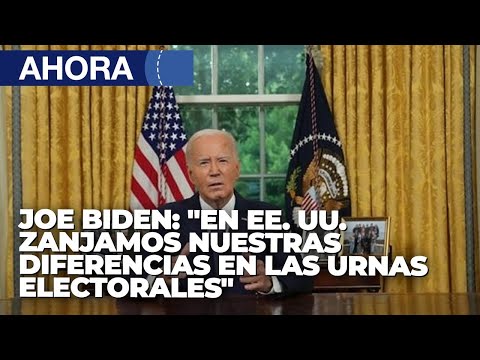 Mensaje del Pdte. Joe Biden desde La Casa Blanca - En Vivo | 14Jul