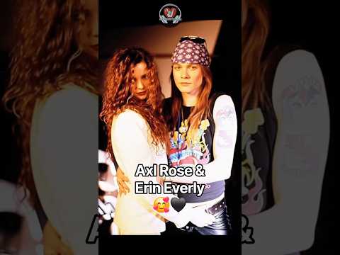 Axl Rose de Guns <strong>N</strong> Roses junto a la chica que inspiró <strong>Sweet</strong> Child O' Mine 🖤 #axlrose #gunsnroses