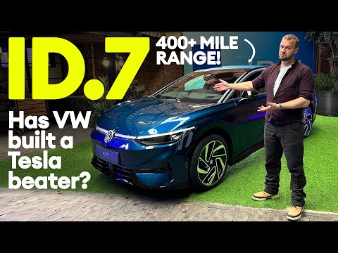 New Volkswagen ID.7: the 400 mile electric car is here! | Electrifying