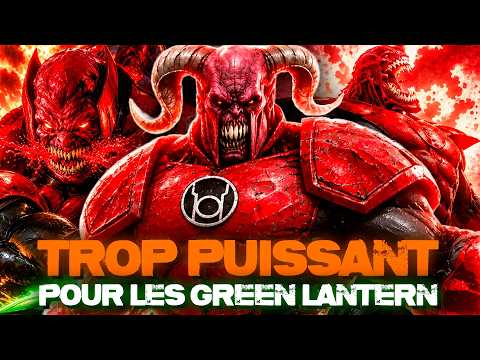 ATROCITUS : LE RED LANTERN AU-DESSUS du NIVEAU GREEN LANTERN chez DC