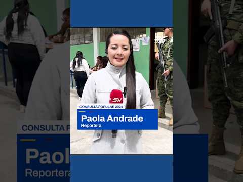 Consulta Popular 2024 | Paola Andrade desde el norte de Tulcán #envivo #televistazo | Ecuavisa.com