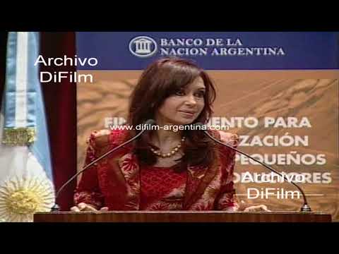 Cristina Kirchner ayuda al sector agropecuario y a los productores 2010
