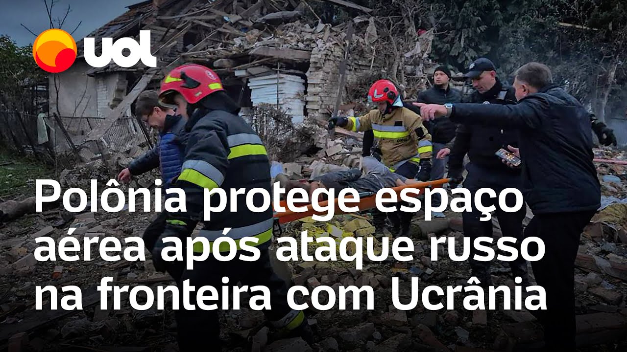 Bombardeio da Rússia deixa portos na divisa da Ucrânia com Polônia, que fica em alerta