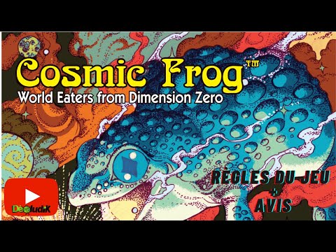 Cosmic Frog - La Règle du jeu + Avis - 2 Tomatos Games