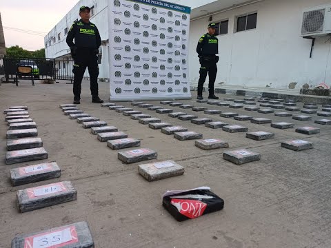 Más de 110 kilos de droga son incautados por la Policía Nacional en el municipio de Juan de Acosta