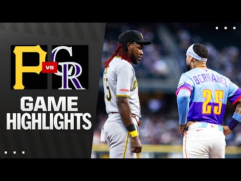 Pirates vs. Rockies Game Highlights (8/1/25) | MLB Highlights