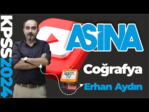 54) Türkiye Ekonomik Coğrafyası Sanayi - 1 / Erhan AYDIN (KPSS - TYT - AYT) İsemTV - 2023