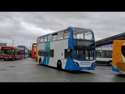 Buses at Grimsby Riverhead Exchange & Lincoln Central Bus Station (20/09/2023)