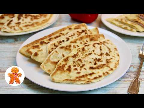 Сметанные лепешки и три варианта начинок