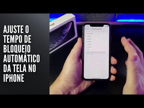 Ajuste o tempo de bloqueio automático da tela no iPhone