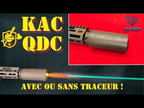 Gear - EMG - Modérateur/traceur airsoft KAC QDC [ENG dub]