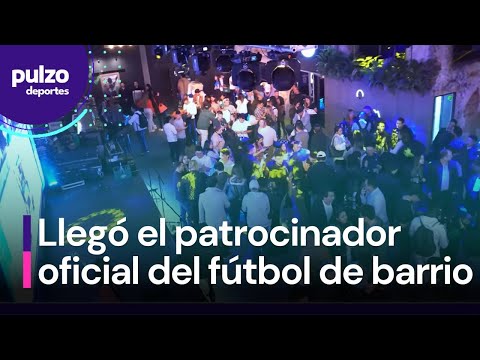 ¡Es oficial!, el fútbol de barrio ya tiene patrocinador | Pulzo Deportes