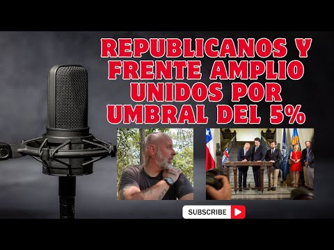 REPUBLICANOS Y FRENTE AMPLIO UNIDOS POR  UMBRAL DEL 5%