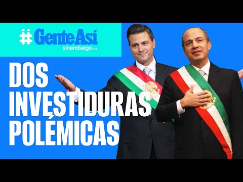 #GenteAsí¬ En 2006, Calderón asumió entre gritos. En 2012, Peña en medio de represión