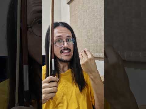 QUANTOS FIOS de CRINA de CAVALO tem um ARCO #instrumento #musica #musicos