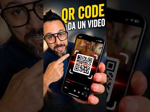 E se devi cliccare un QR Code da un video? #iphonetips