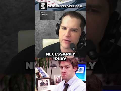 New Video from CrushlivePoker: Missed Draw... Now What? 🤔