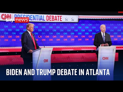 Watch live reaction to the Biden v Trump debate