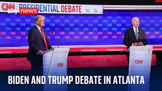 Watch live from Atlanta ahead of Biden v Trump debate