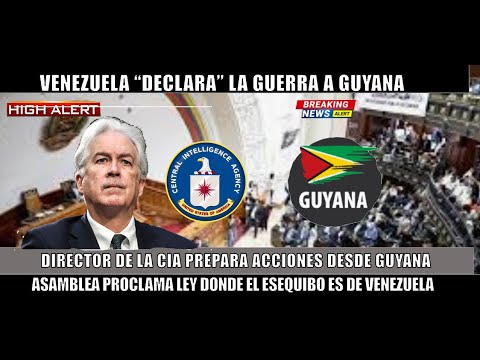ESCANDALO! Venezuela declara la guerra Guyana se reune con la CIA para golpe a MADURO