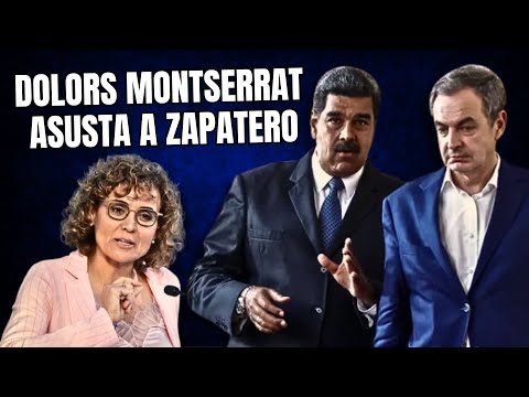 Dolors Montserrat (PP) asusta a Zapatero anunciando lo que le caerá por apoyar al torturador Maduro