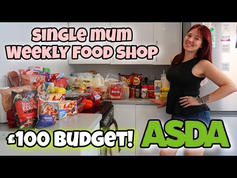 ASDA WEEKLY FOOD SHOP HAUL | £100 BUDGET!