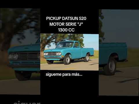 Datsun 520, la 4ta. generación de pickups de NISSAN