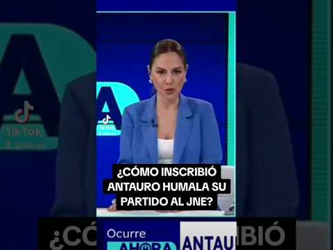 #OcurreAhora | ¿Cómo inscribió Antauro Humala su partido al JNE? #ATVNoticias #Noticias #Elecciones
